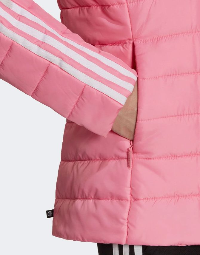 Adidas Hooded - Спортно Дамско Розово Яке