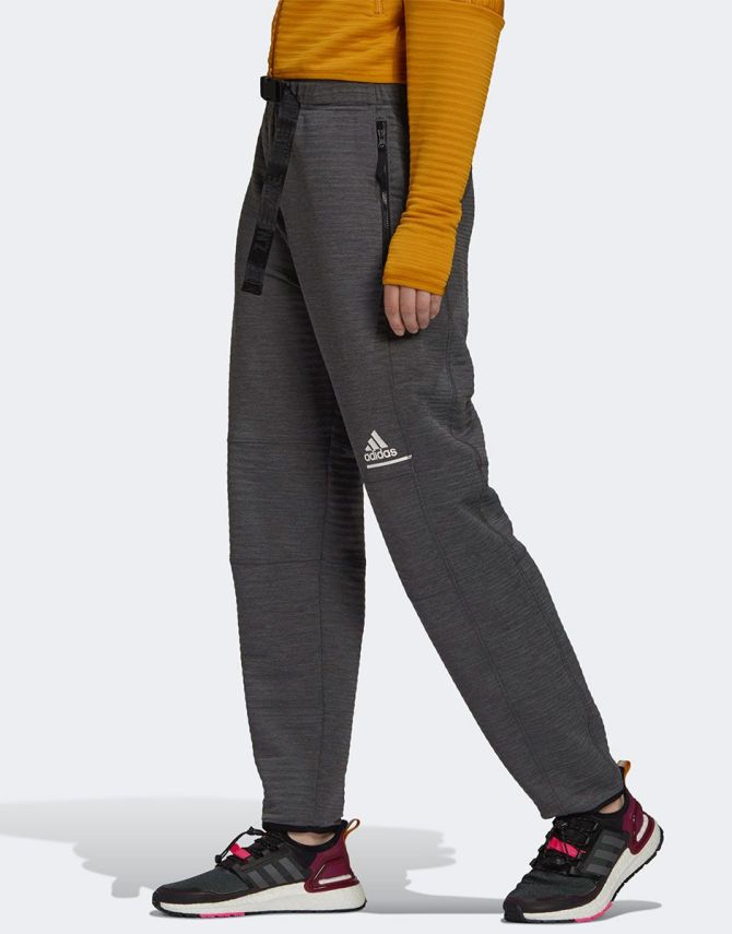 Adidas Sportswear Z.N.E. - Спортно Дамско Сиво долнище