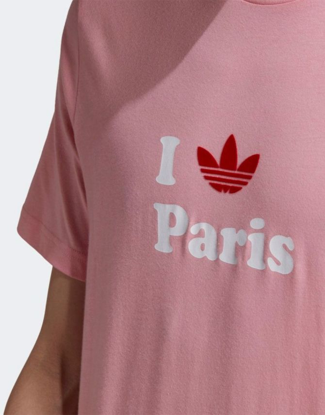Adidas Paris - Спортна Унисекс  Розова Тениска
