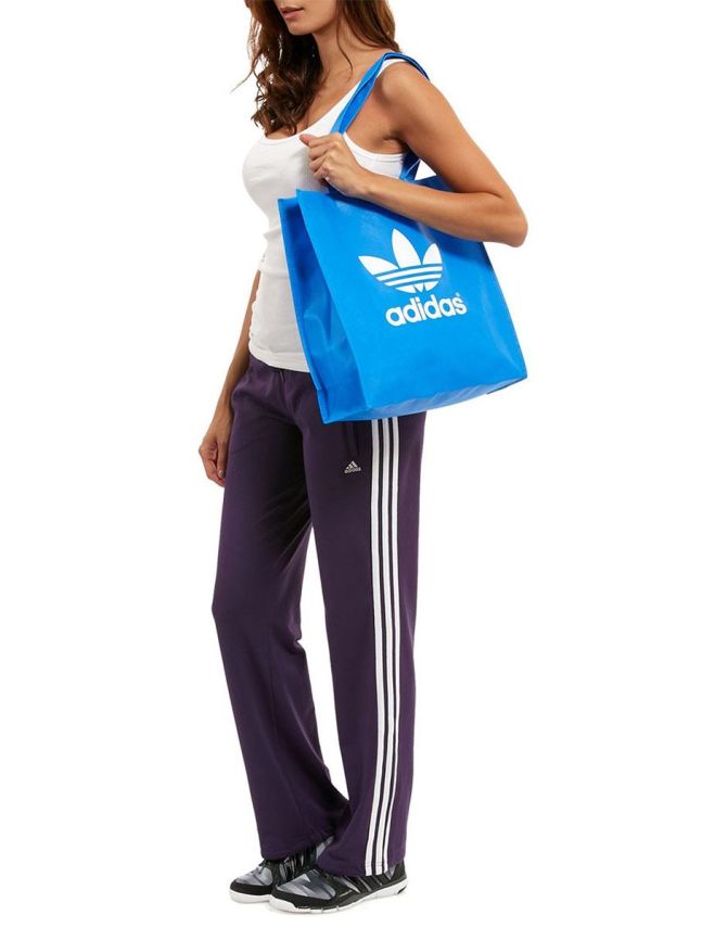 Adidas Originals Trefoil Shopping Bag Blue Adidas чанта