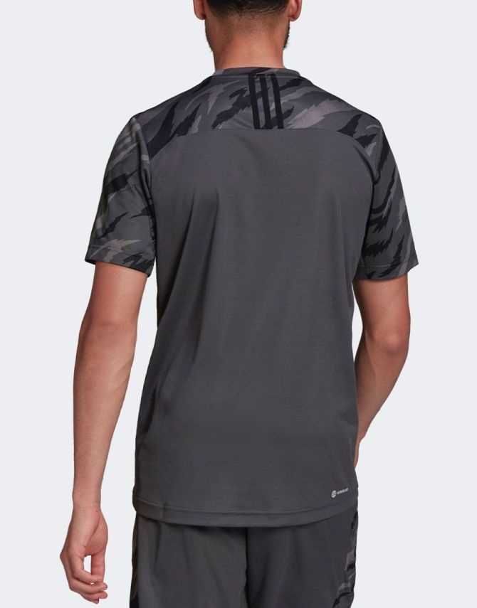 Adidas Aeroready - Спортна мъжка Сива Тениска