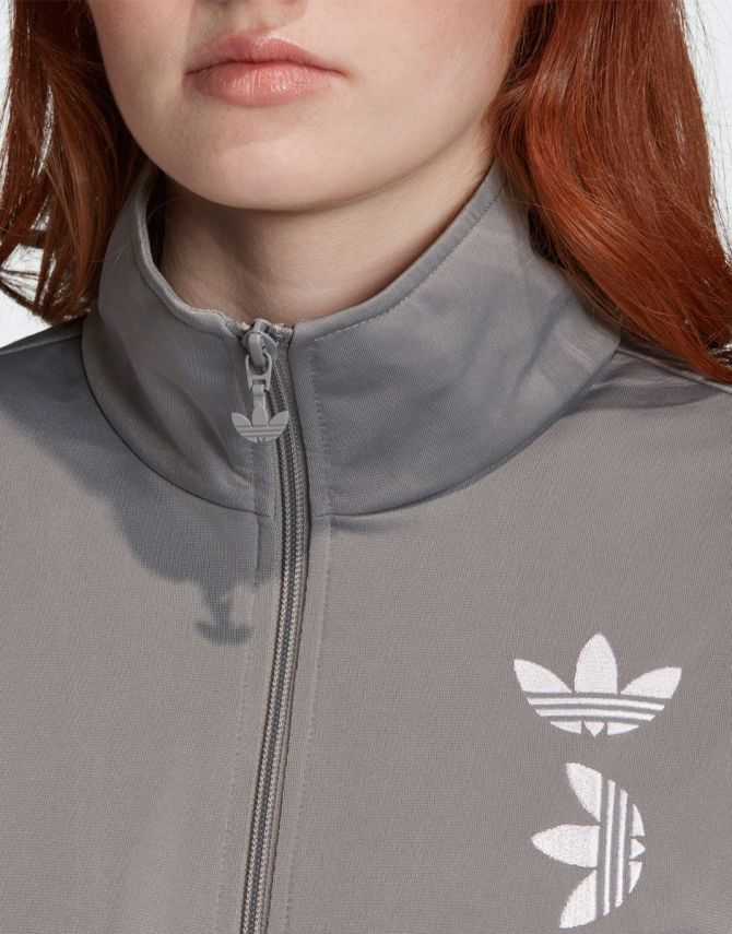 Adidas Large Logo - Дамско Сиво Яке