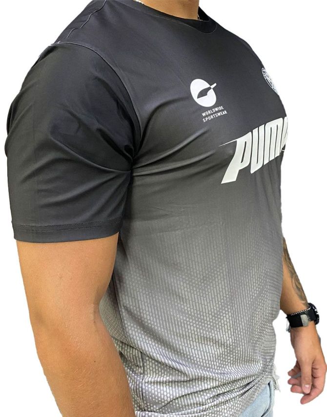 Puma Xbu Neon - Спортна Мъжка Черна Тениска