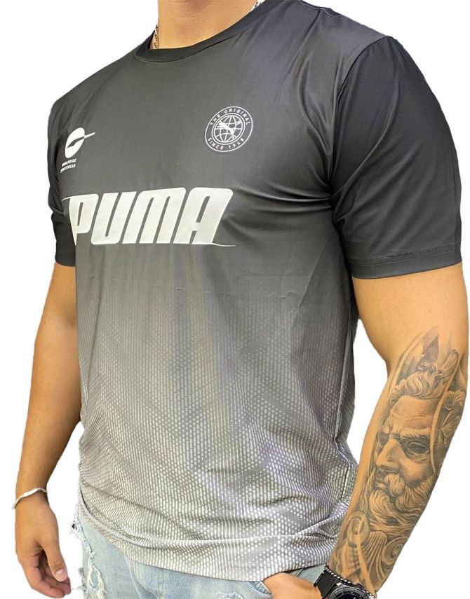 Puma Xbu Neon - Спортна Мъжка Черна Тениска