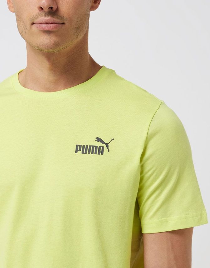 Puma Ess - Спортна Мъжка Жълта Тениска