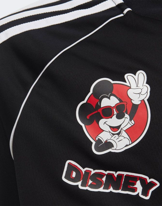 Adidas & Disney Mickey - Спортно Детско Черно Горнище