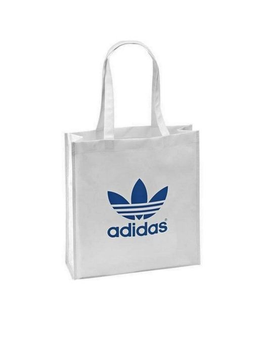 Adidas Originals Trefoil Shopping Bag White Adidas чанта