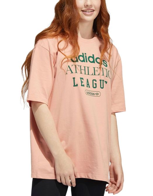 Adidas Originals - Спортна Дамска Розова Тениска