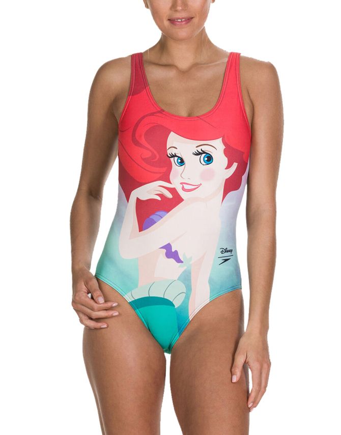 SPEEDO x Disney Little Mermaid Placement  Back/Multi