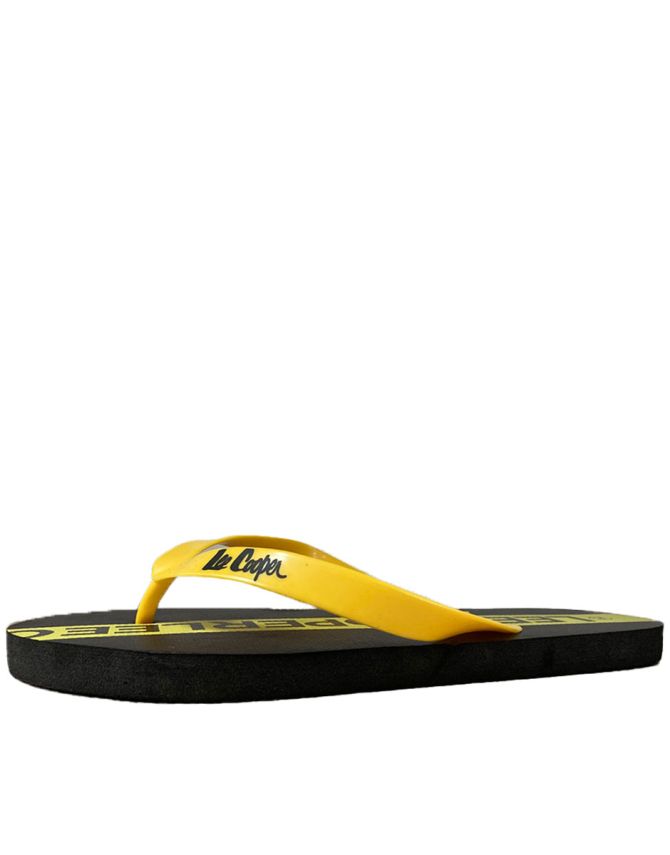 LEE COOPER Timoko Flip-Flops Black/Yellow