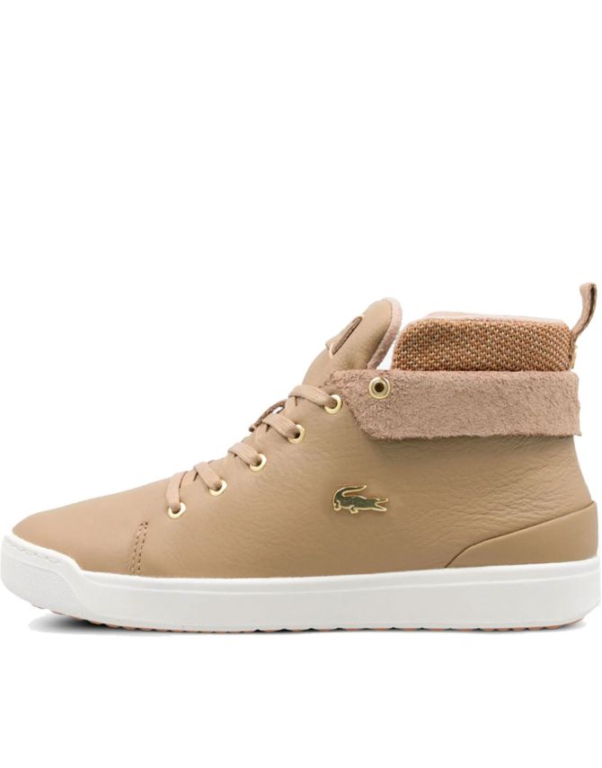 LACOSTE Explorateur Classic Leather Boots Camel