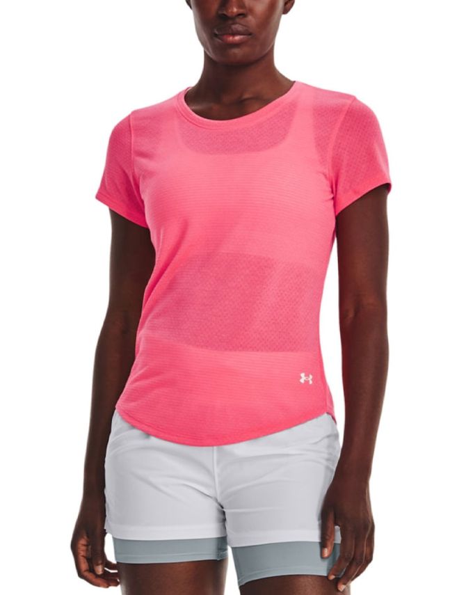 UNDER ARMOUR Streaker Run Tee Pink