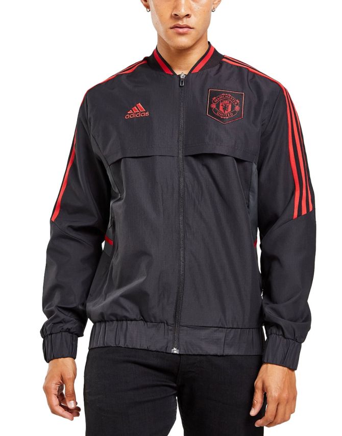 ADIDAS x Manchester United Anthem Jacket Black