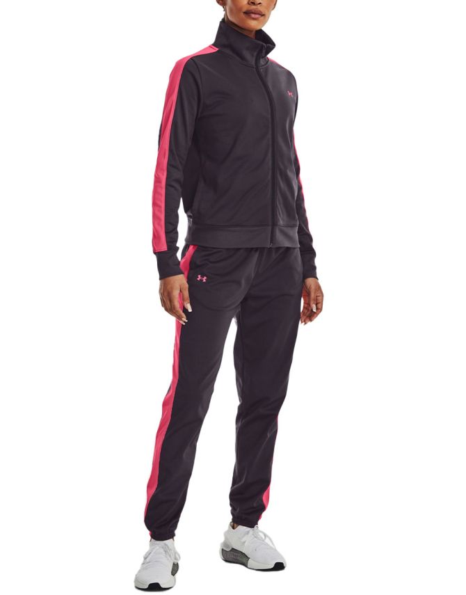 UNDER ARMOUR Tricot Tracksuit Purple/Pink