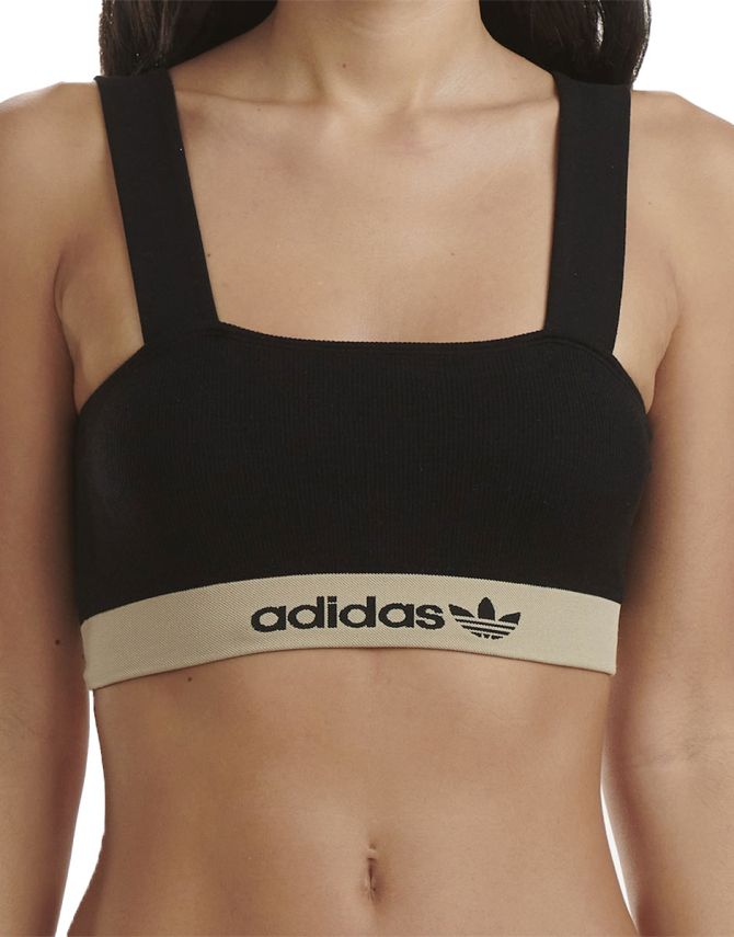 ADIDAS Originals Trefoil Bralette Black