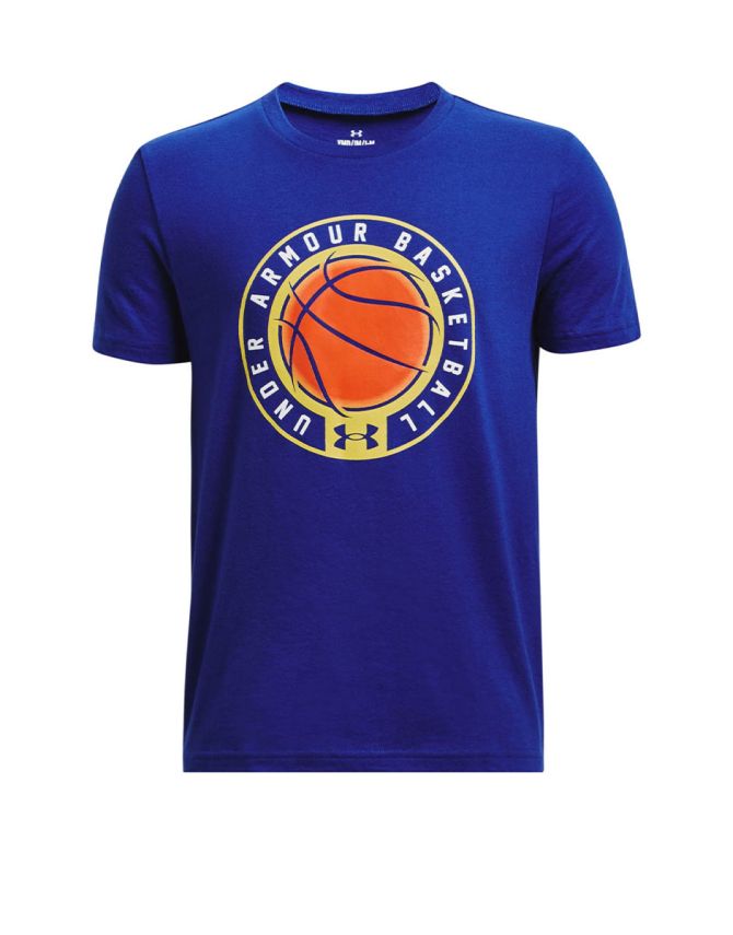 UNDER ARMOUR Basketball Icon Tee Blue