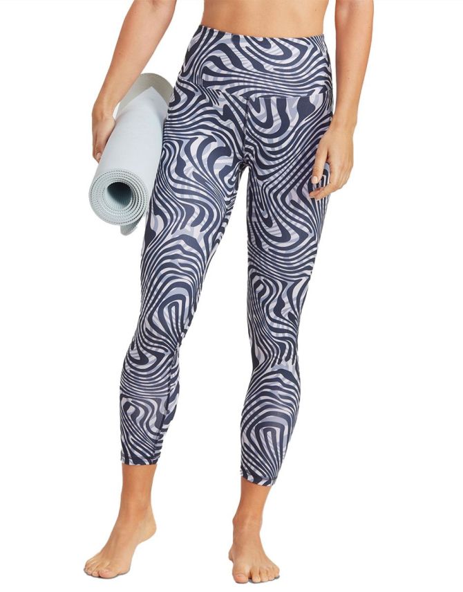 ADIDAS Yoga Essentials Printed 7/8 Leggings Grey/White