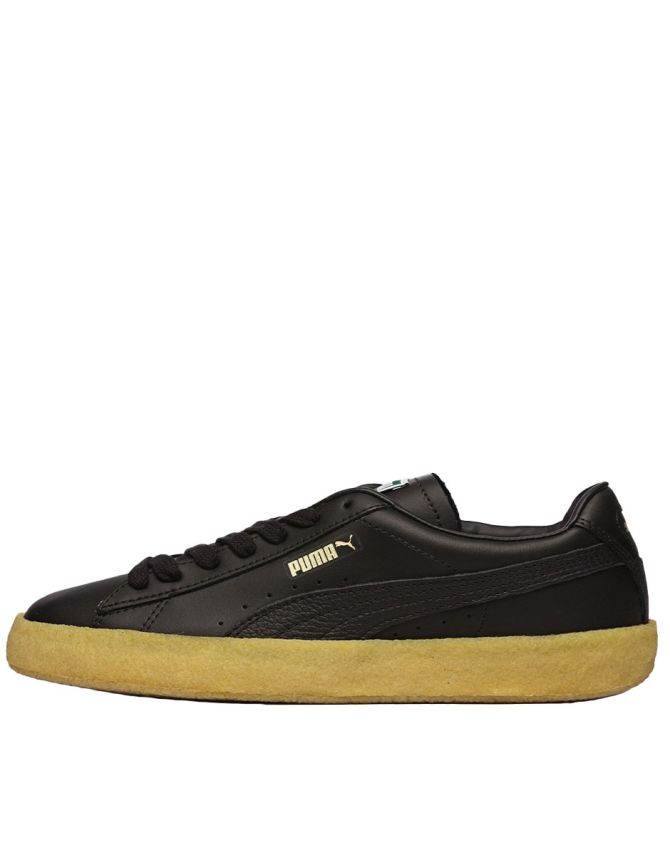 PUMA Suede Crepe Leather Shoes Black