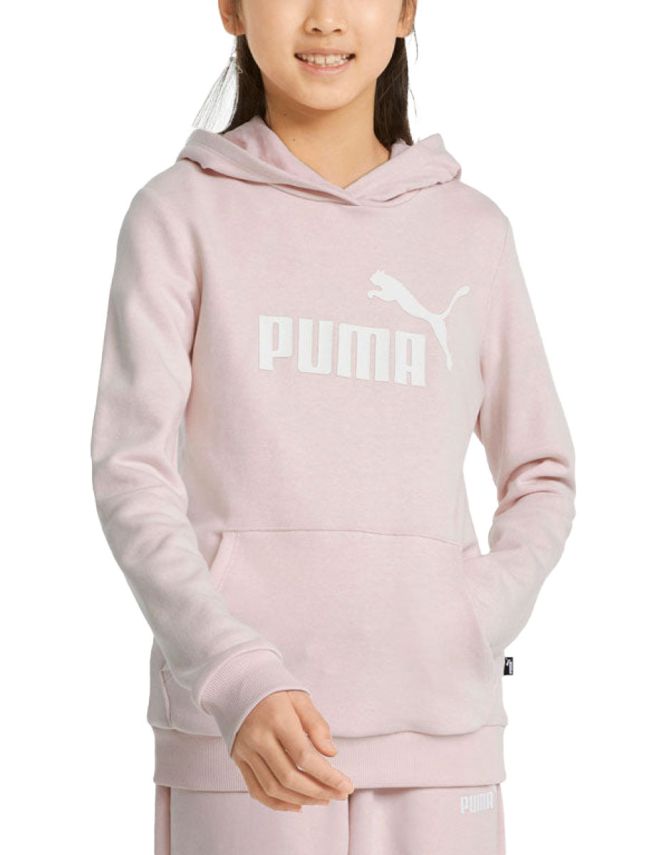 PUMA Ess Logo Hoodie Tr Pink