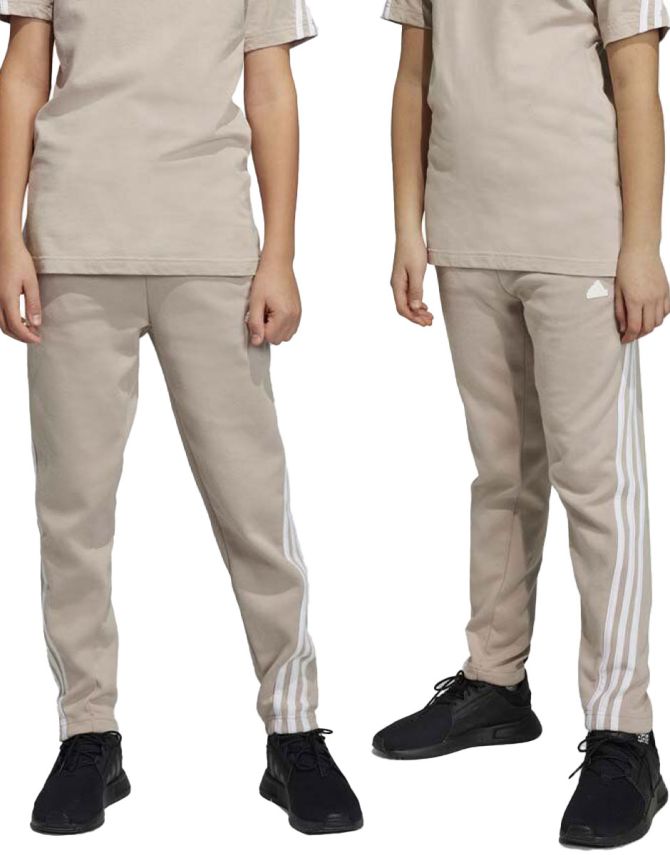 ADIDAS Sportswear Future Icons 3-Stripes Ankle-Length Pants Brown