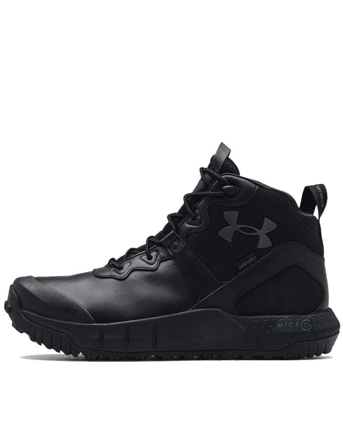 UNDER ARMOUR MicroG Valsetz Mid Leather Waterproof Tactical Boots