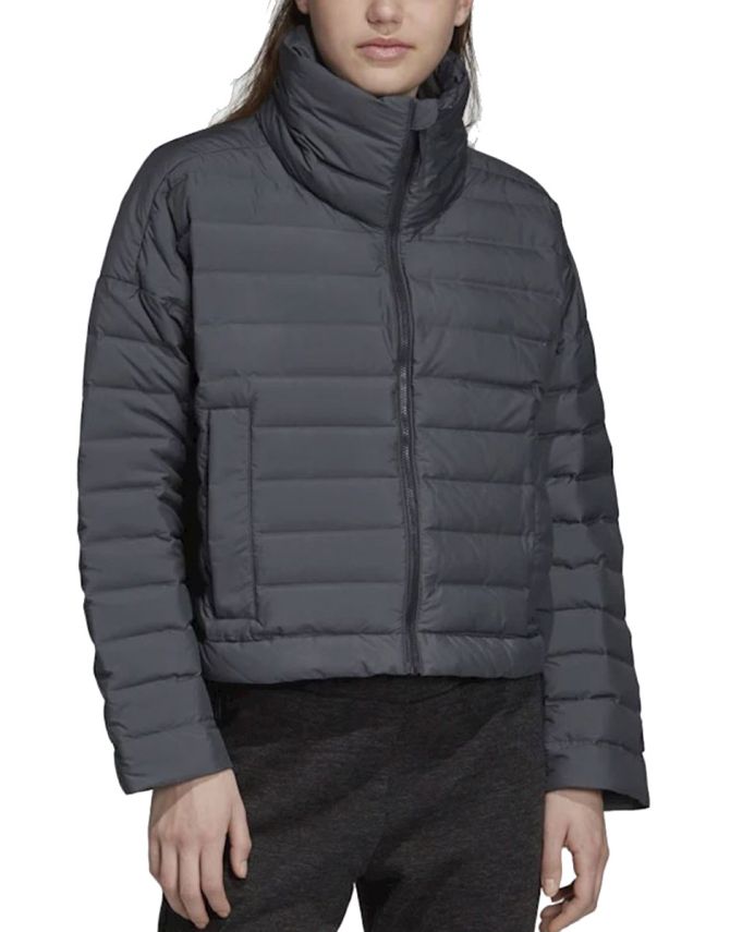 ADIDAS Varilite Relaxed Soft Down Jacket Grey