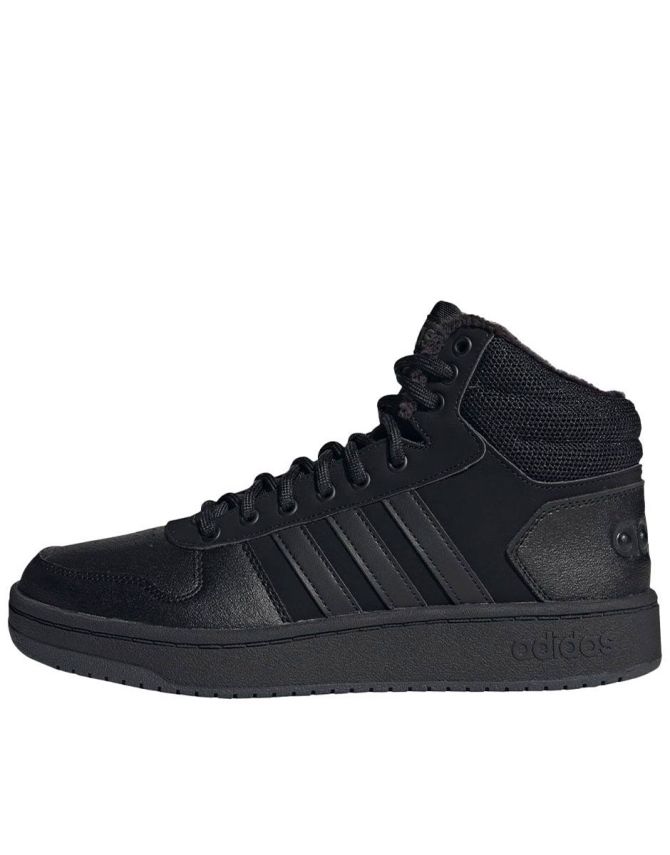 ADIDAS Hoops 2.0 Mid Shoes Black