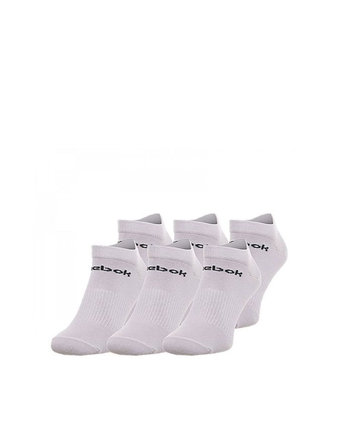 REEBOK 6-Packs Act Core Inside Socks White