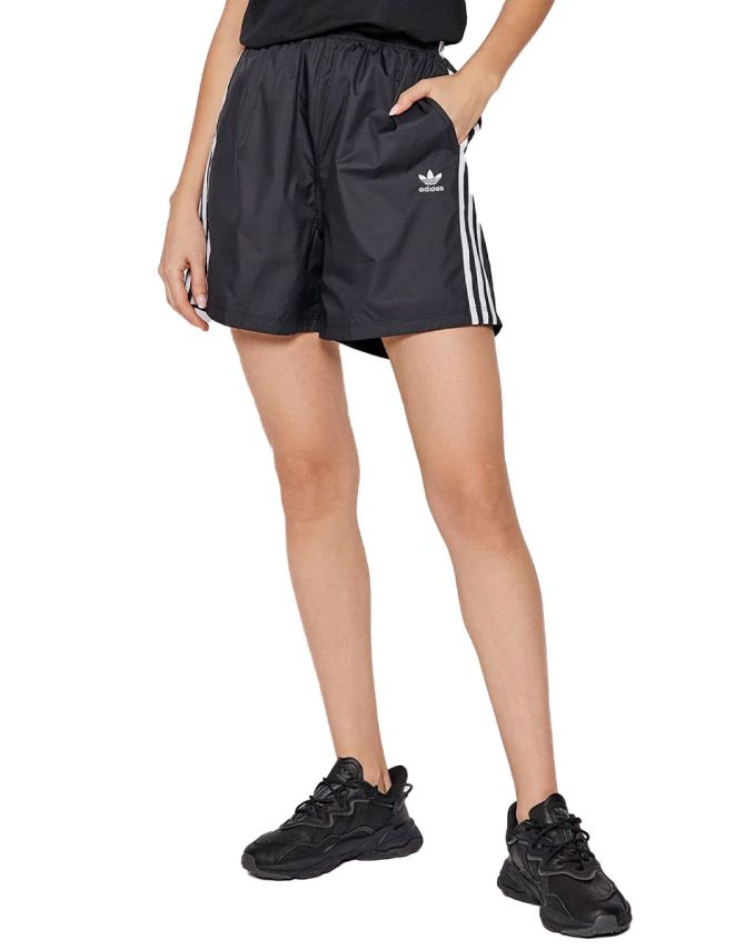 ADIDAS Originals Adicolor Classics Ripstop Long Shorts Black