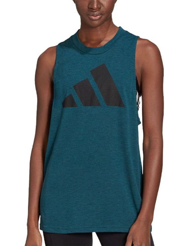 ADIDAS Sportswear Winners 2.0 Tank Top Teal Melange