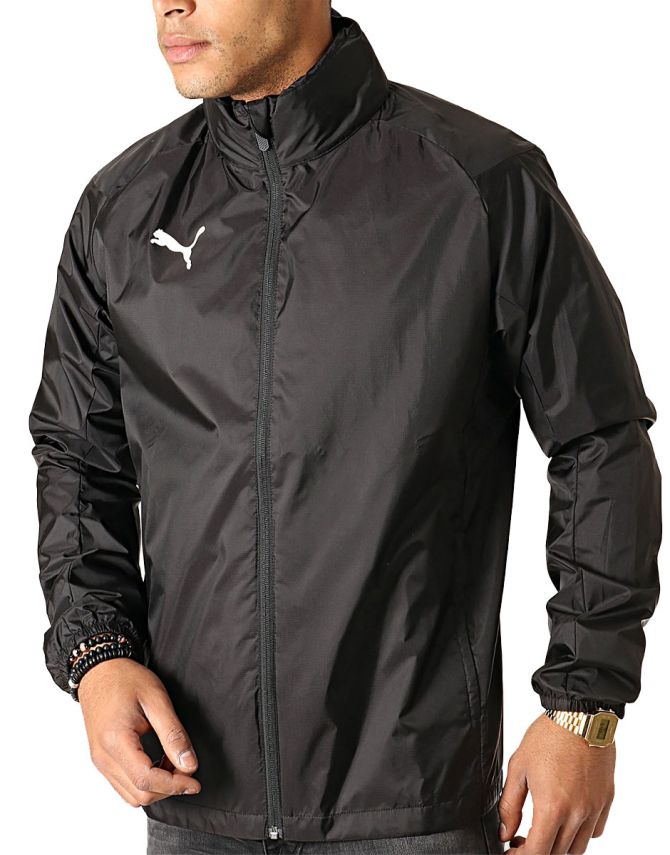 PUMA Liga Training Rain Jacket Black