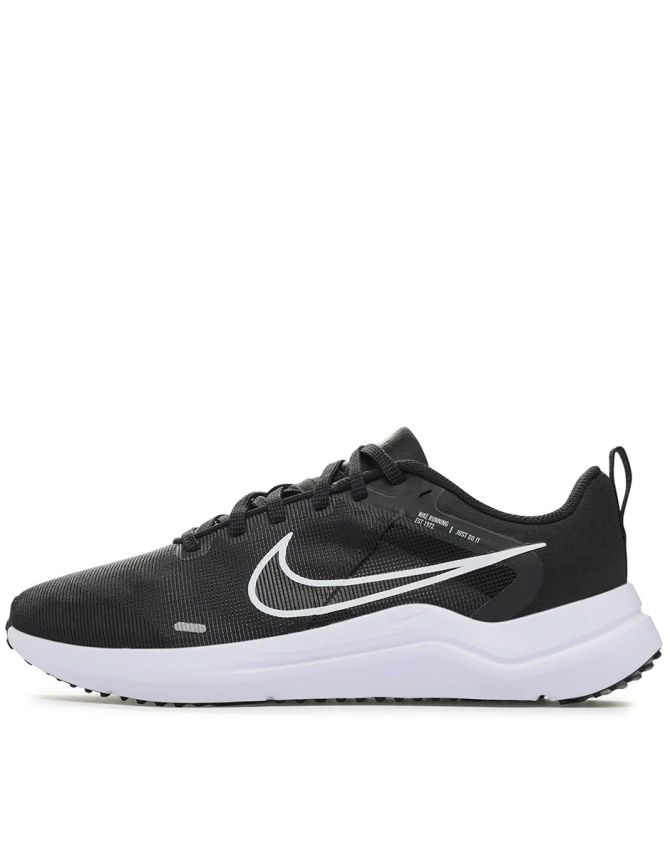 NIKE Downshifter 12 Running Shoes Black/White M