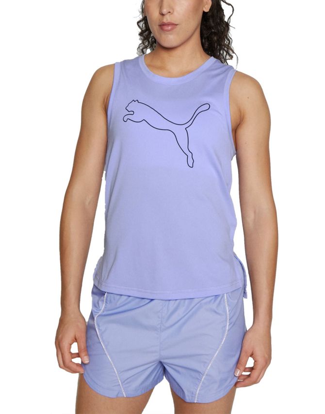 PUMA Favourite Cat Muscle Training Tank Elektro Purple