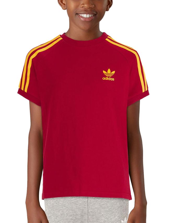 ADIDAS Originals Adicolor 3-Stripes Tee Red