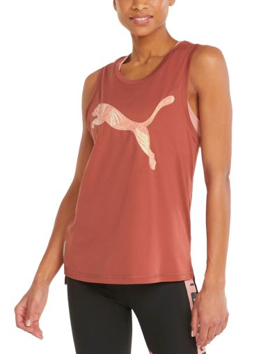 PUMA Favourite Cat Muscle Training Tank Orange