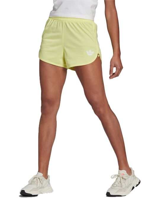 ADIDAS Originals Zip-Up Shorts Yellow