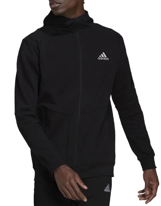ADIDAS Sportswear Essentials 4 Gameday Full-Zip Hoodie Black