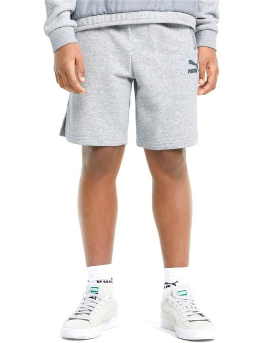 PUMA Matchers Youth Shorts Grey