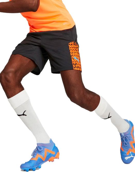 PUMA IndividualCUP Training Shorts Black/Orange