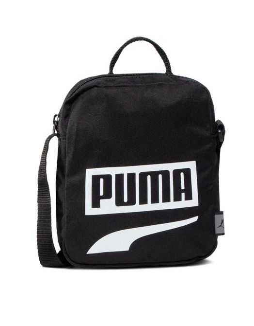 PUMA Plus Portable II Logo Bag Black