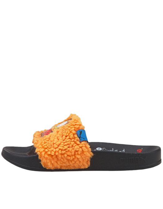 PUMA x Garfield Leadcat 2.0 Slides Orange/Black