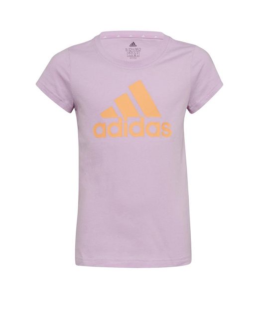 ADIDAS Sportswear Essentials Tee Purple/Orange