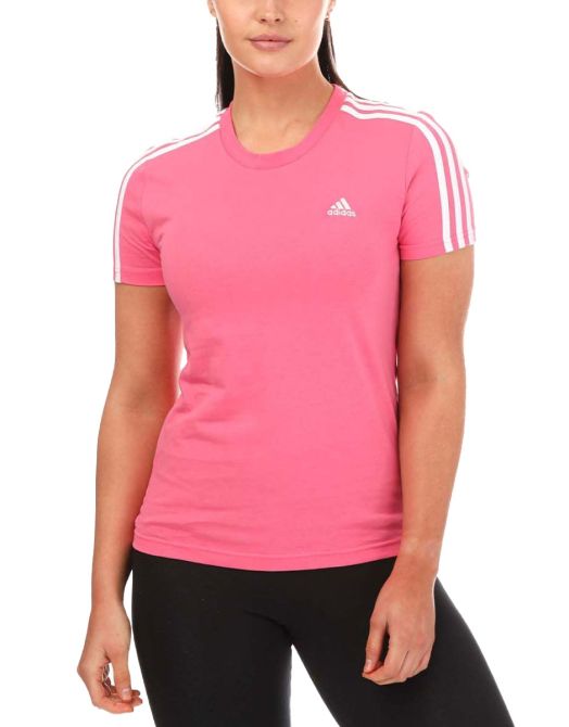 ADIDAS Sportswear Essentials 3-Stripes Tee Pink