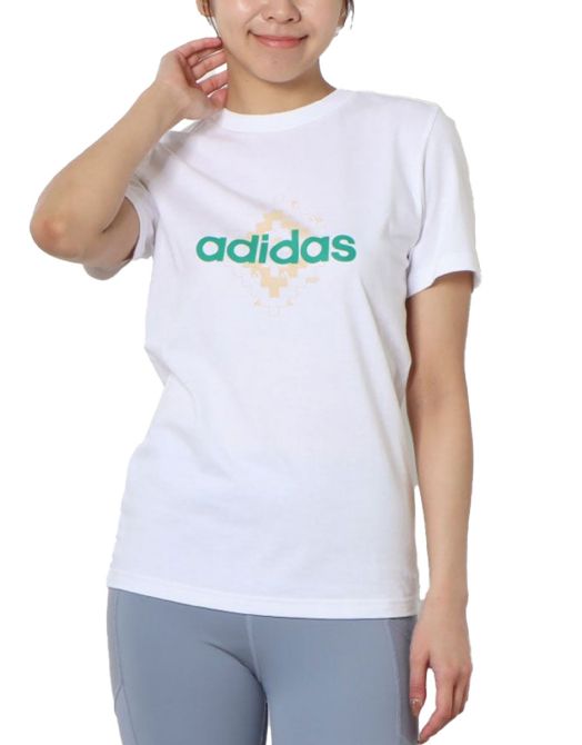 ADIDAS Sportswear Woven Graphic Tee White