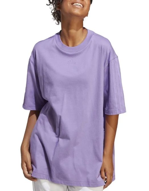 ADIDAS Sportswear Dance Oversized Tee Purple