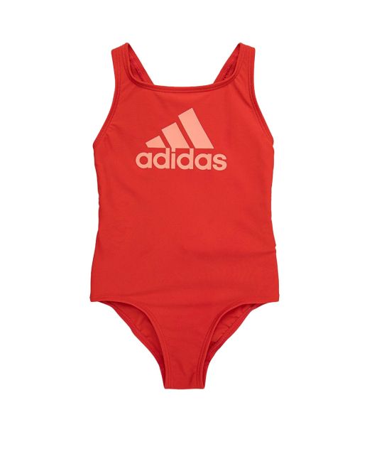 ADIDAS Badge Of Sport Swimsuit Red