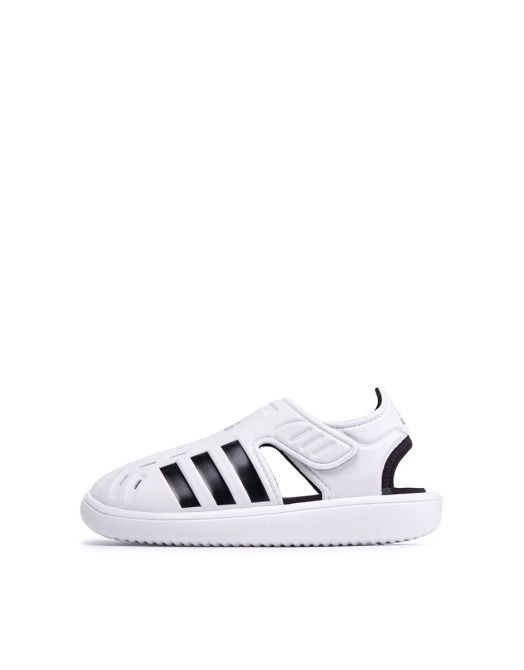 ADIDAS Sportswear Closed-Toe Summer Water Sandals White