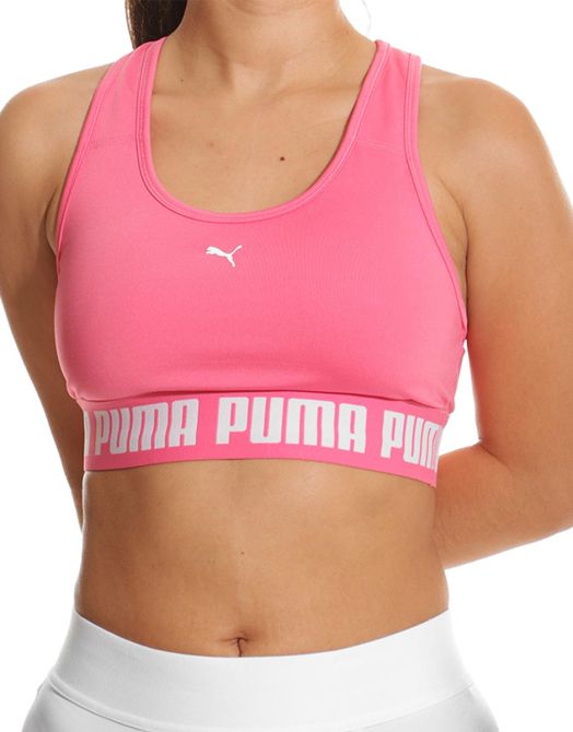 PUMA Strong Mid Impact Training Bra Pink