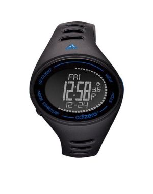 ADIDAS AdiZero Digital Rubber Watch Black