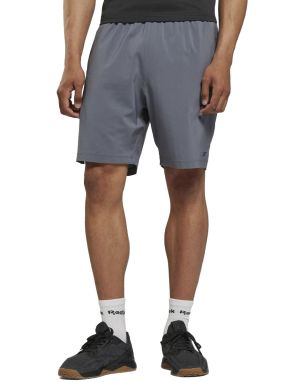 REEBOK Workout Ready Woven Shorts Polyester Grey